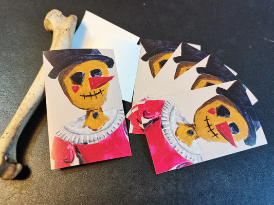 Pack of 5 Stickers of the Clown*innen Project (5x8cm /2x3.3inch)